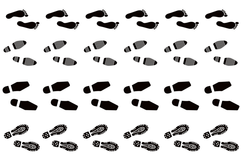 shoes-imprints-footprint-and-human-step-set-vector-illustrators-brus
