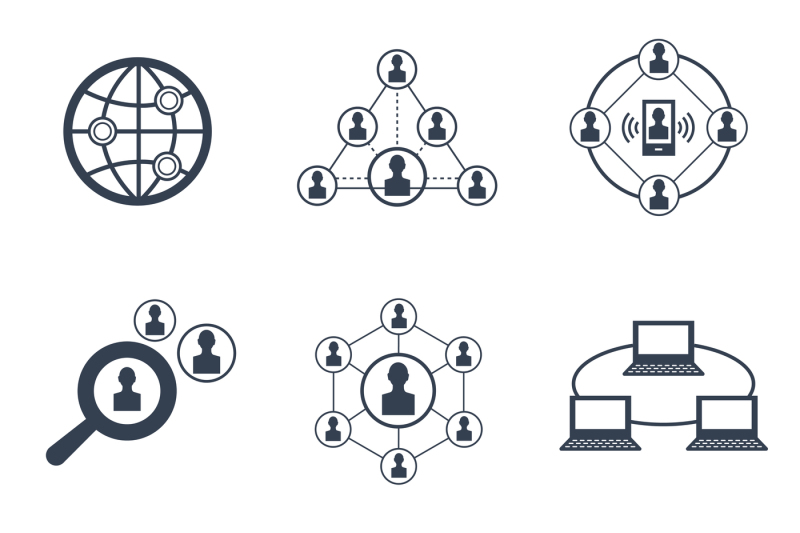 social-network-with-people-symbols-vector-icons-set