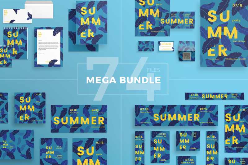 design-templates-bundle-flyer-banner-branding-summer-party