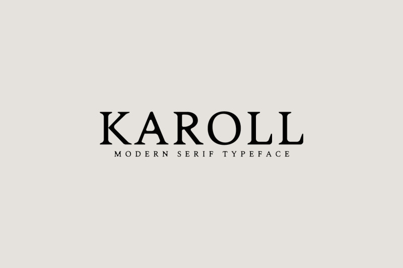 karoll-modern-serif-font-family