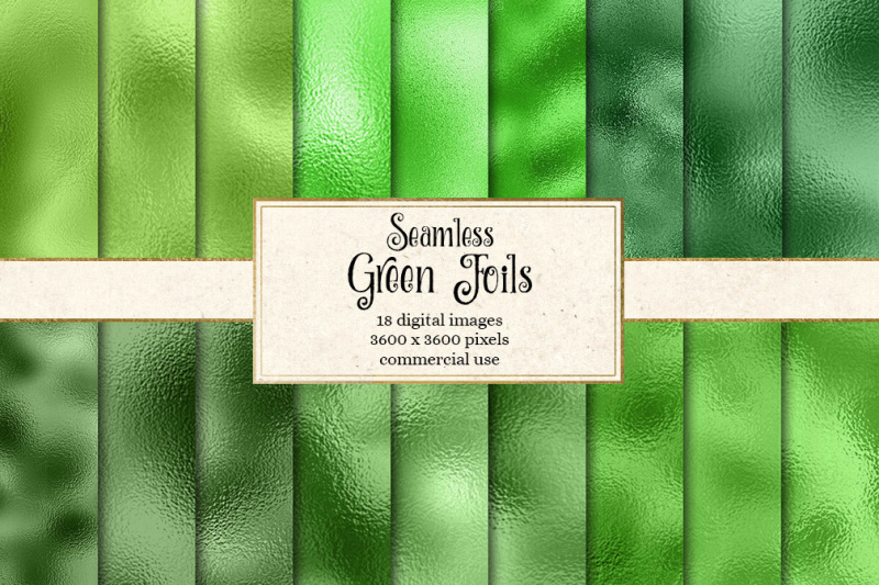 green-foil-textures