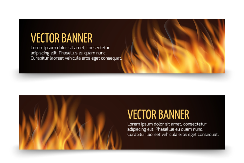 hot-fire-advertisement-vector-horizontal-banners-set