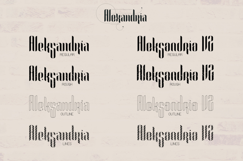 alexandria-font-family