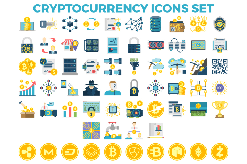 cryptocurrency-and-blockchain-icons