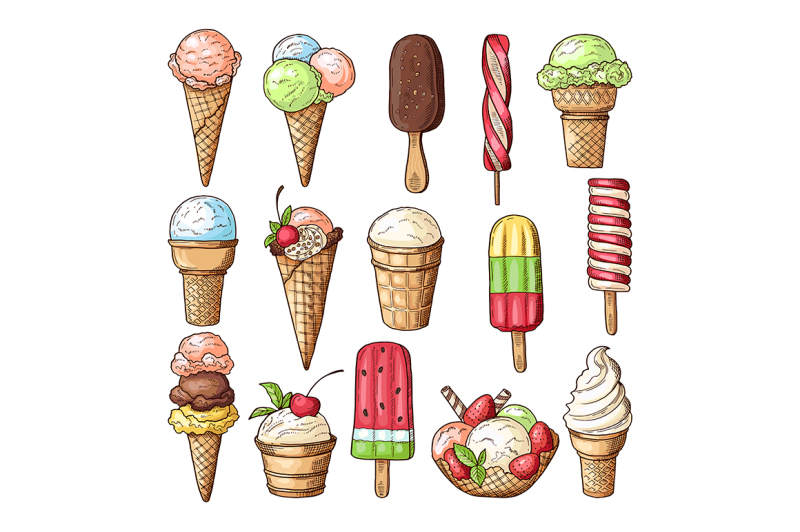 colored-illustrations-of-ice-creams-with-chocolate-lollipops