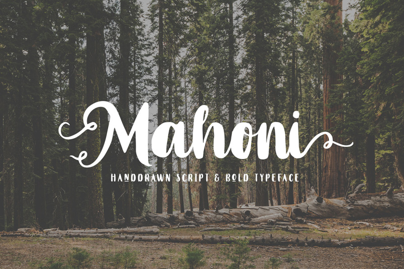 mahoni-script-and-bold