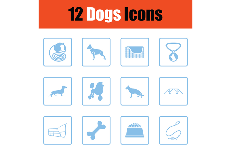 dogs-icon-set