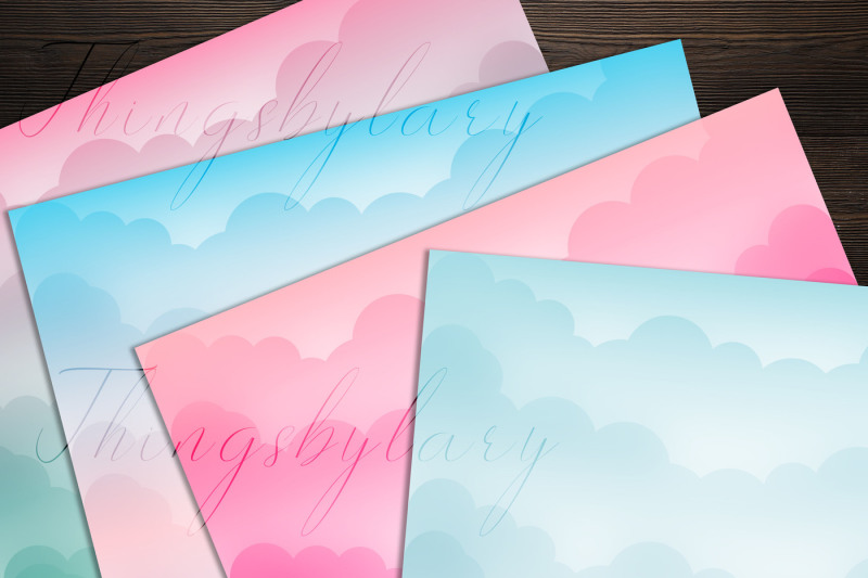 18-fairy-ombre-magical-unicorn-cloud-digital-papers