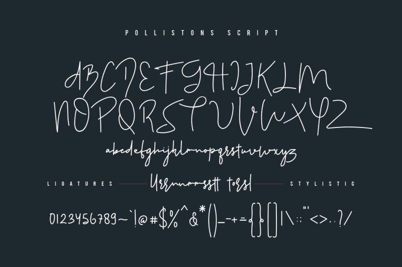 pollistons-signature-font