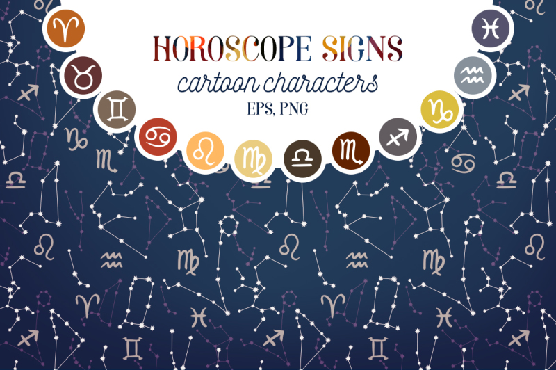 vector-horoscope-signs