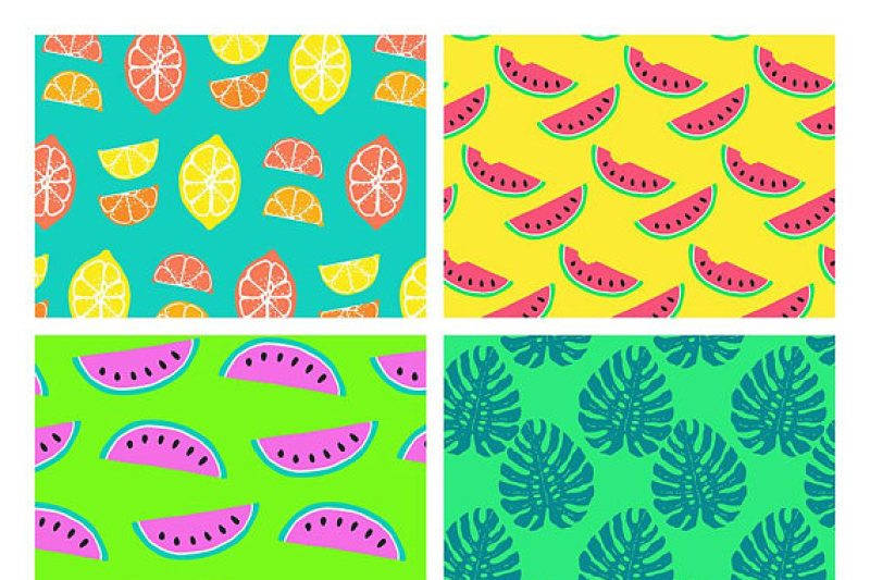 tropical-fruit-patterns