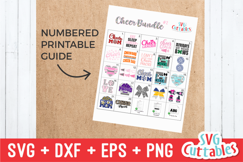 Download Cheer Bundle #2 | svg Cut Files By Svg Cuttables ...