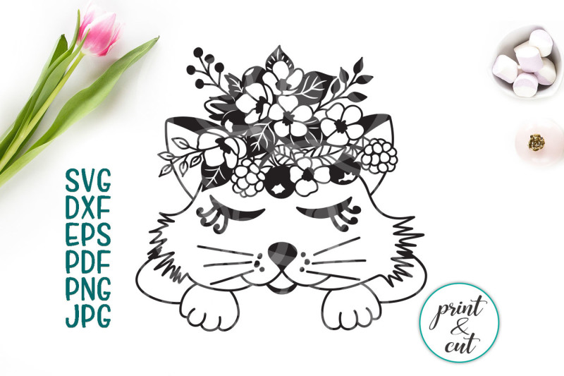 cat-face-svg-cricut-file-cat-with-flowers-baby-cat-kitten-handcut