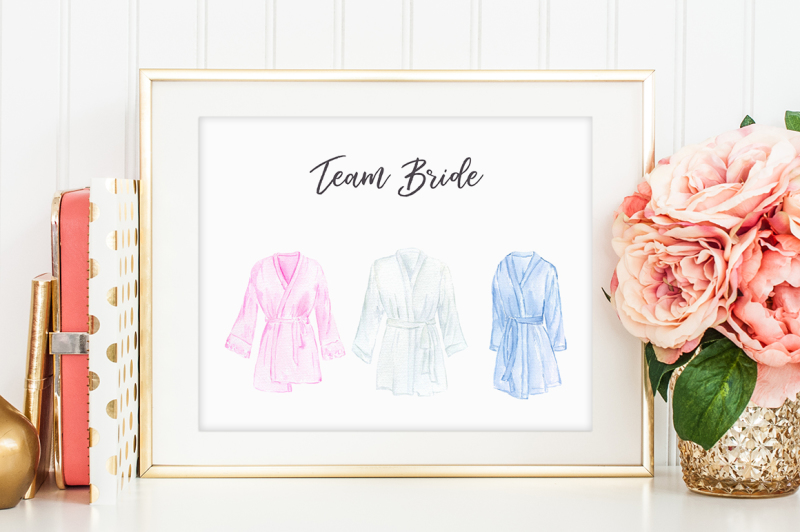 watercolor-bridesmaid-robe-clipart