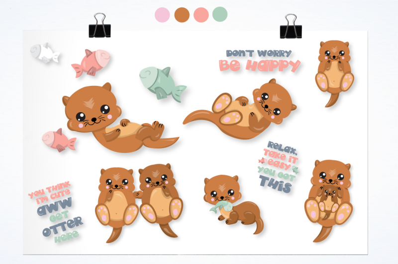 happy-otters-graphics-illustrations