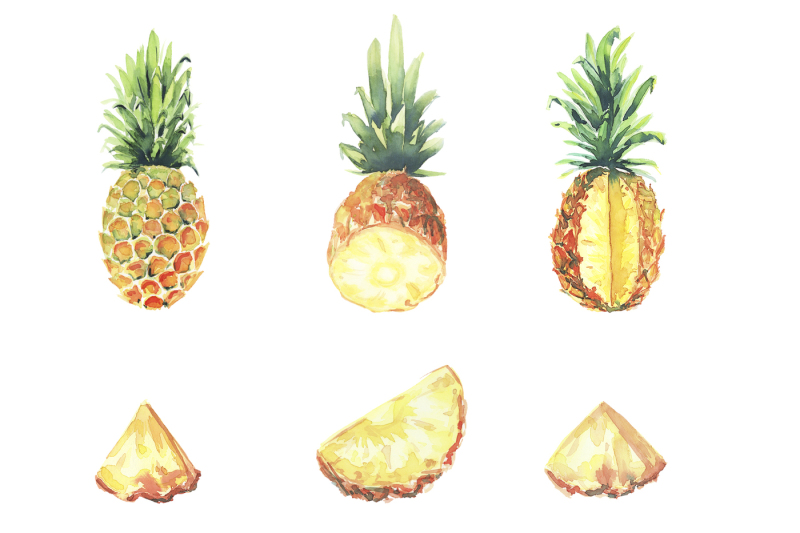 watercolor-pineapple-clipart