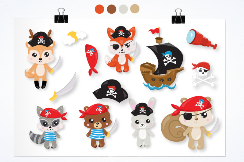 pirate-animals-graphics-and-illustrations