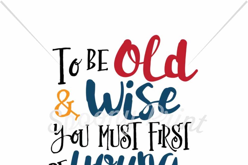 to-be-old-and-wise-you-mus-first-be-young-and-stupid