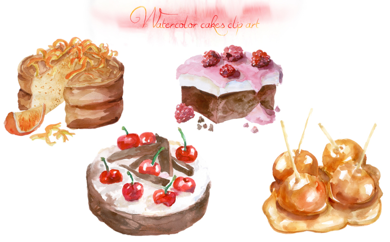 watercolor-cakes-clip-art