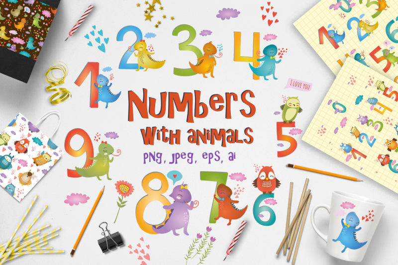 numbers-for-kids-with-animals