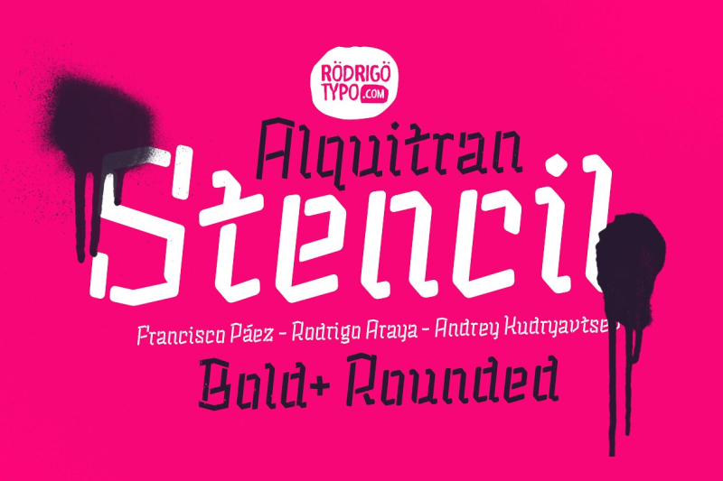 alquitran-stencil-bold-rounded