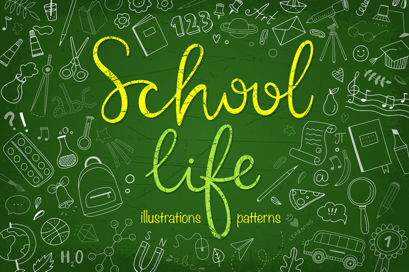 school-life-illustrations