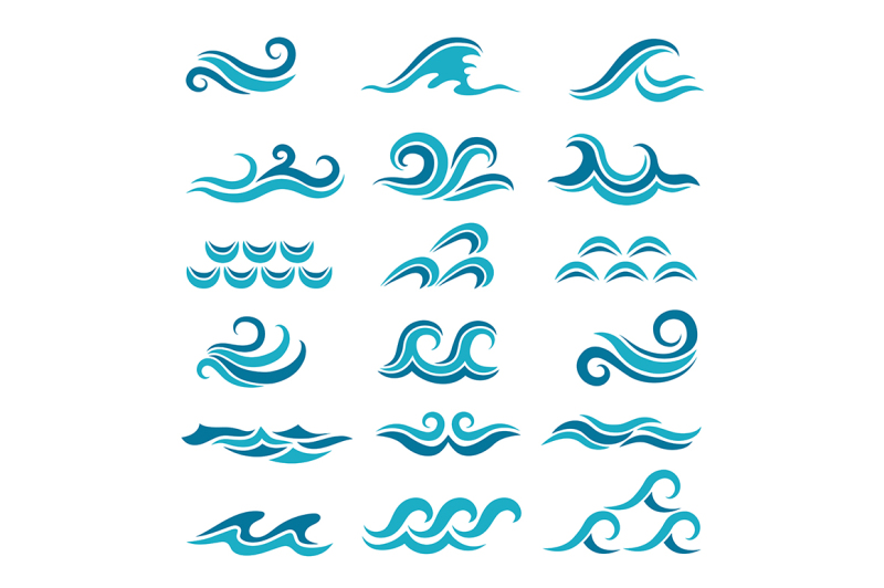 silhouette-of-stylized-vector-blue-waves