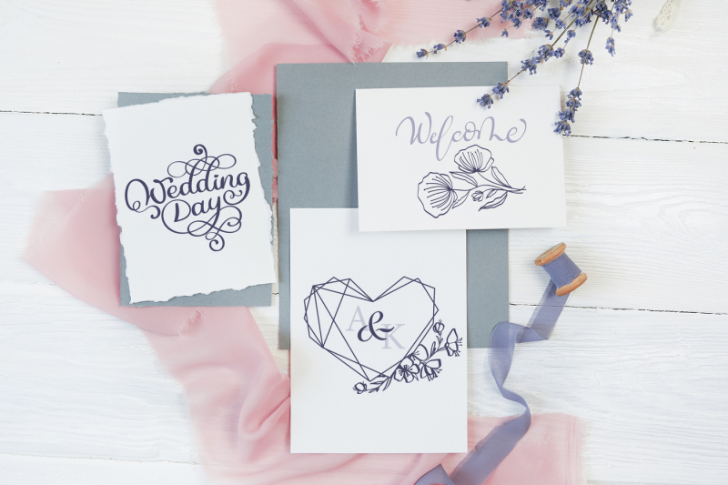 wedding-vector-calligraphy