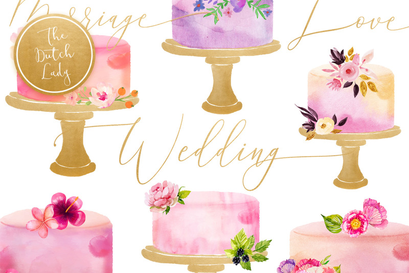 watercolor-wedding-cake-clipart