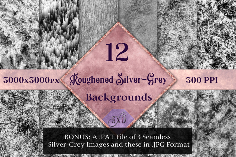 roughened-silver-grey-12-background-images-with-bonus-content