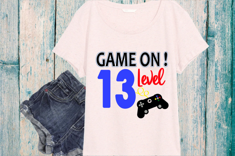 game-on-13-level-silhouette-svg-cutting-files-gamer-gaming-over-885s