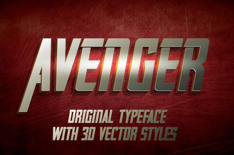 avenger-label-typeface