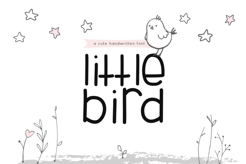 little-bird-a-cute-handwritten-font