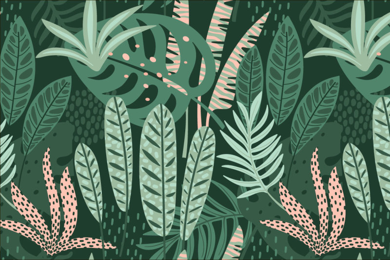 Be wild. 8 seamless patterns By Grape Studio | TheHungryJPEG