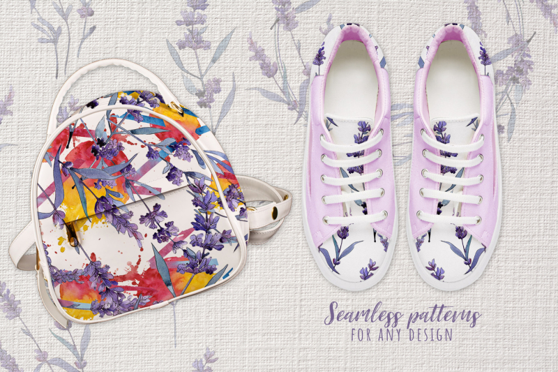 wonderful-violet-lavender-png-watercolor-set