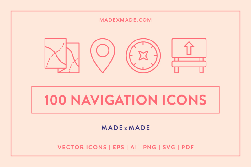 line-icons-ndash-navigation
