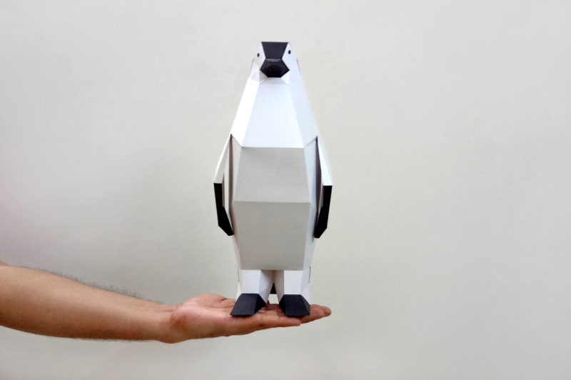 diy-penguin-3d-papercraft