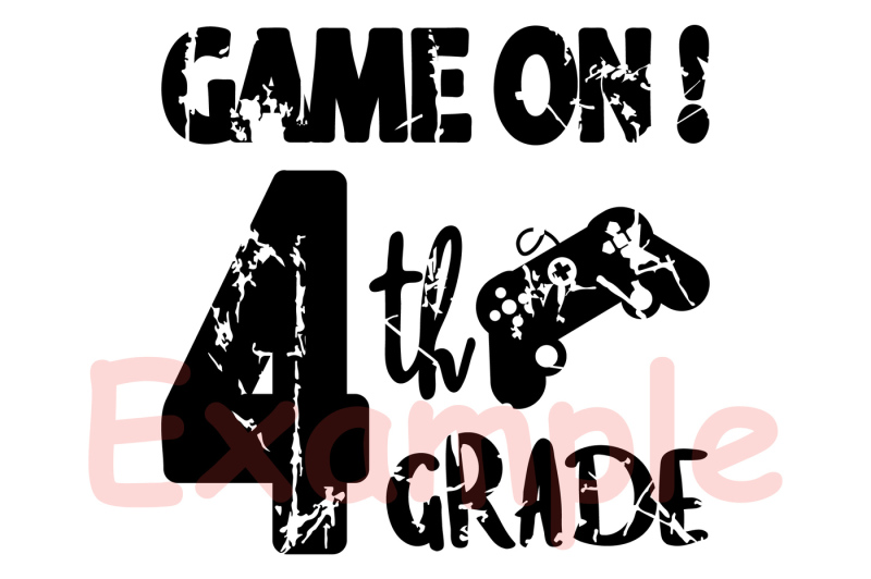 game-on-4th-grade-silhouette-svg-back-to-school-gamer-gaming-889s