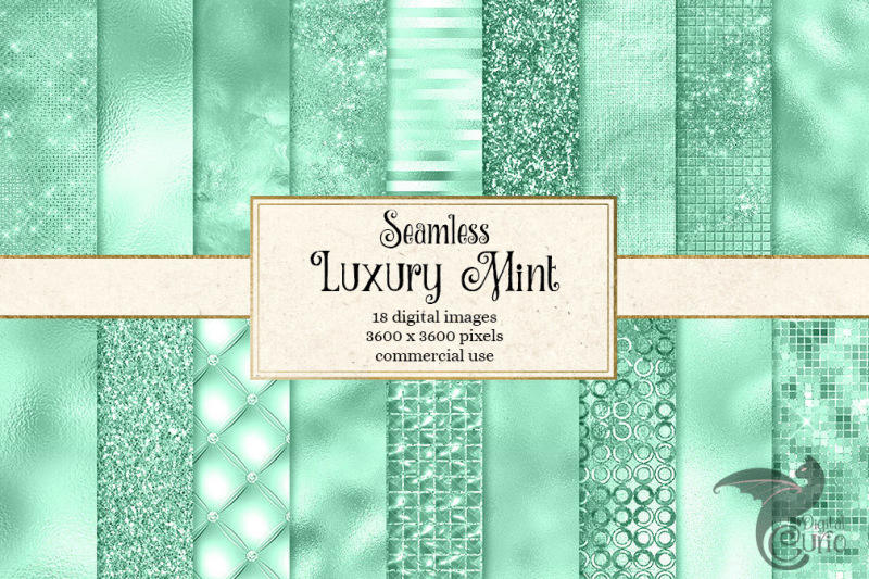 luxury-mint-digital-paper