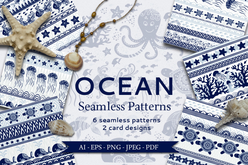 ocean-seamless-patterns