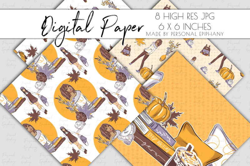 fall-digital-paper-planner-girl-background-autumn-pattern-fashion