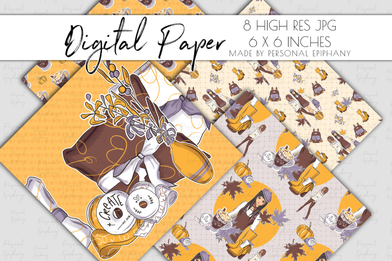 fall-digital-paper-planner-girl-background-autumn-pattern-fashion