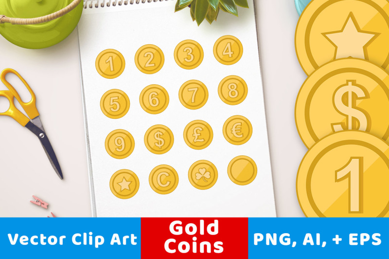 gold-coin-clipart-game-coins-clipart-number-coins-shamrock-coin