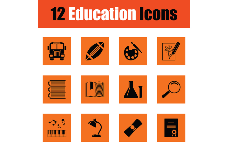 education-icon-set