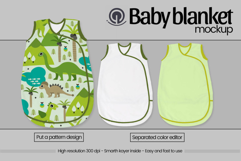 Download Baby blanket mockup By gumacreative | TheHungryJPEG.com
