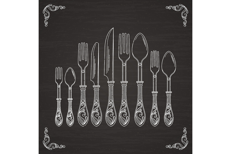 vector-pictures-of-spoon-fork-and-knife