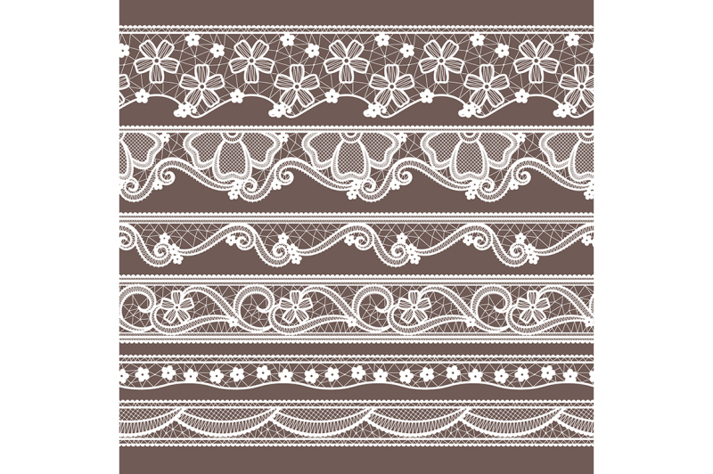 set-of-six-lace-ribbons-horizontal-seamless-patterns