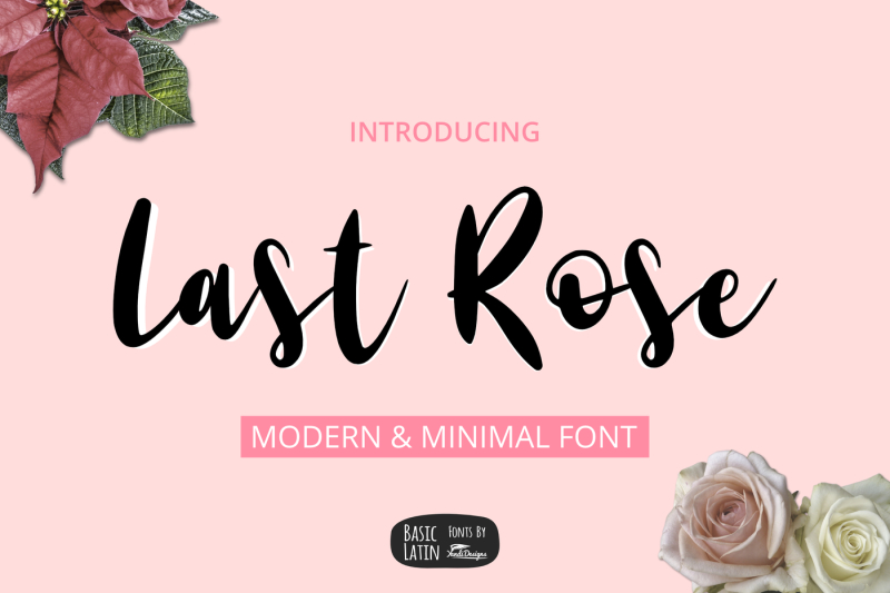 last-rose-font