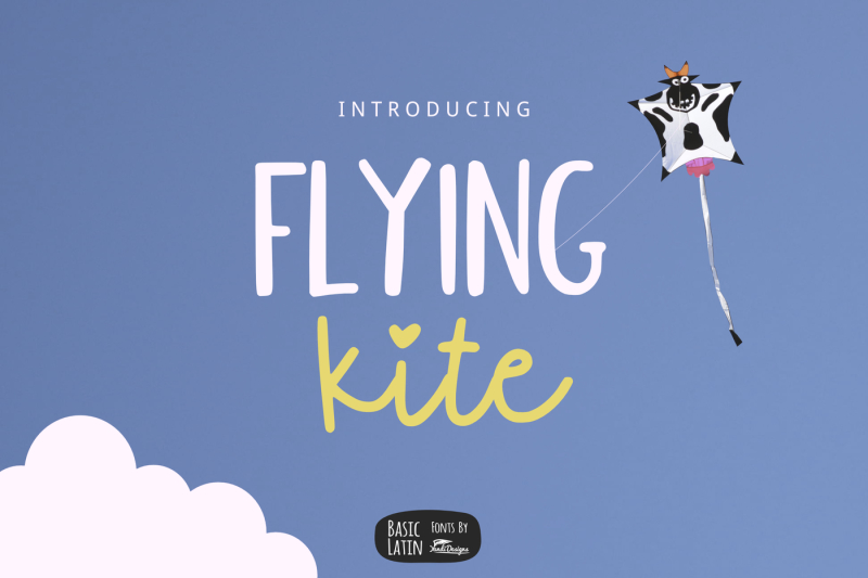 flying-kite-font