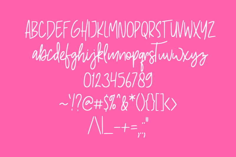 pinky-sweet-cute-font
